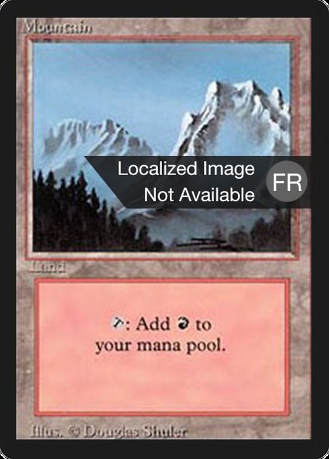 Mountain (B) [Foreign Black Border] | Chromatic Games