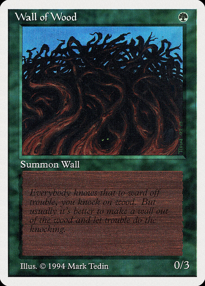 Wall of Wood [Summer Magic / Edgar] | Chromatic Games