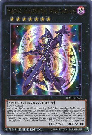 Ebon Illusion Magician [JUMP-EN070] Ultra Rare | Chromatic Games