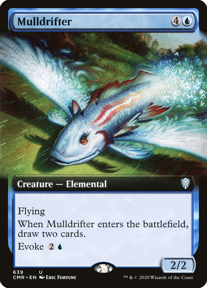 Mulldrifter (Extended Art) [Commander Legends] | Chromatic Games