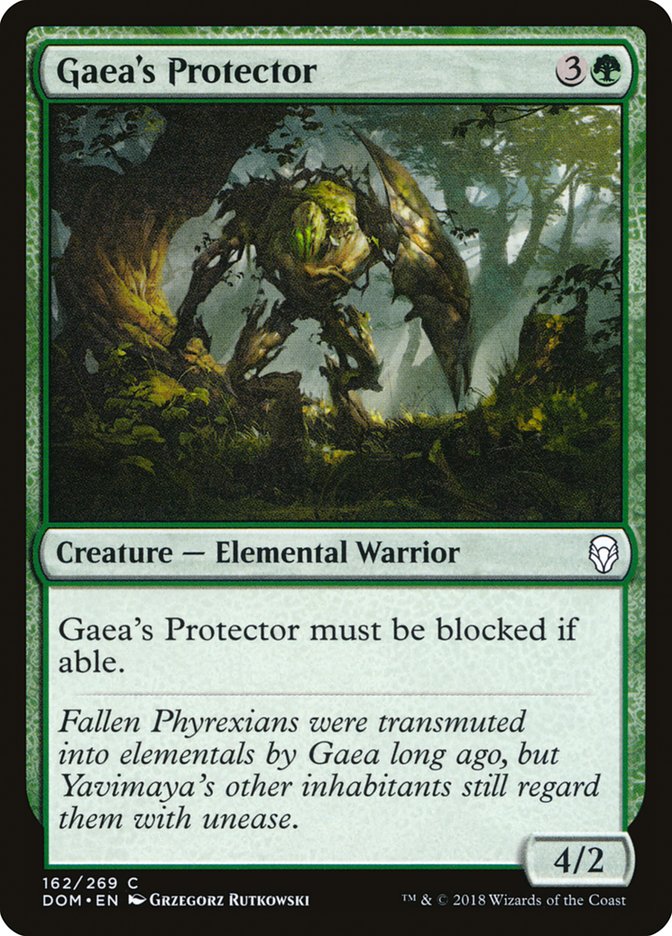 Gaea's Protector [Dominaria] | Chromatic Games