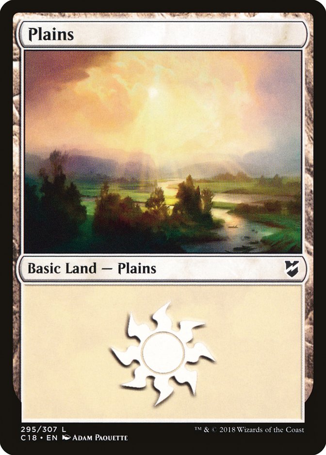 Plains (295) [Commander 2018] | Chromatic Games