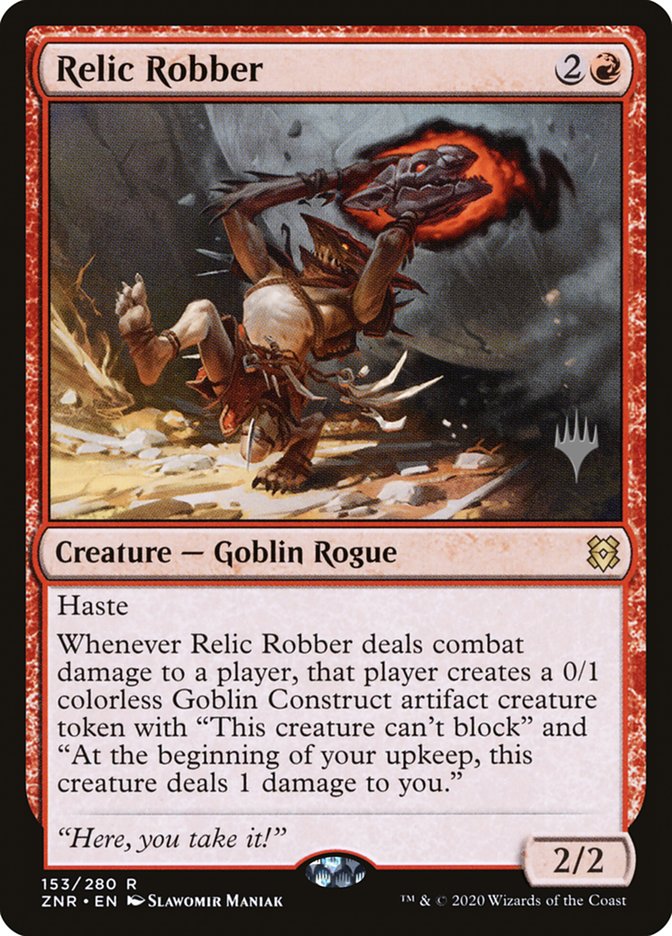 Relic Robber (Promo Pack) [Zendikar Rising Promos] | Chromatic Games