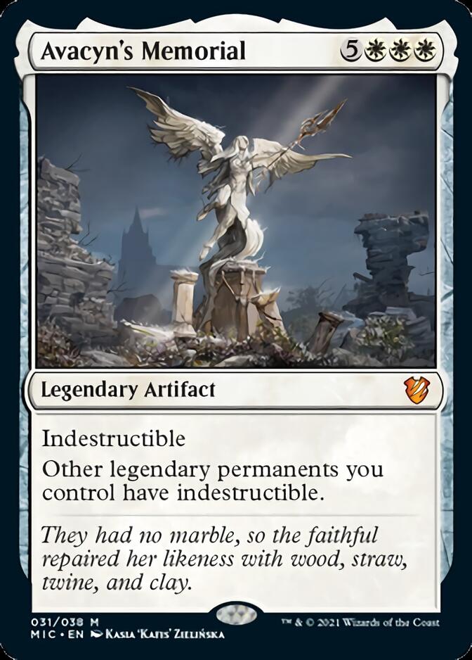 Avacyn's Memorial [Innistrad: Midnight Hunt Commander] | Chromatic Games