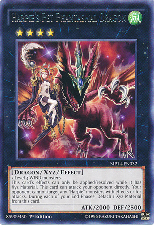 Harpie's Pet Phantasmal Dragon [MP14-EN032] Rare | Chromatic Games