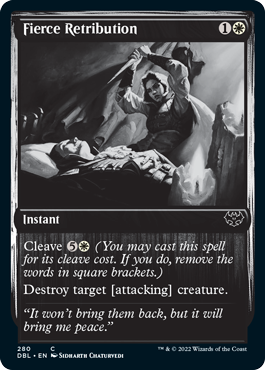 Fierce Retribution [Innistrad: Double Feature] | Chromatic Games