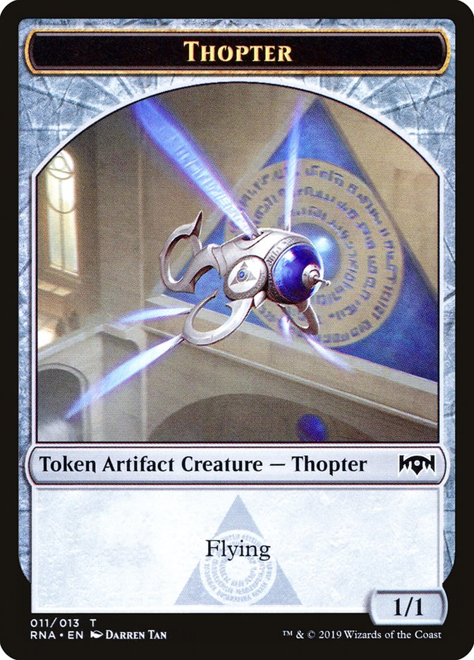 Thopter Token [Ravnica Allegiance Tokens] | Chromatic Games