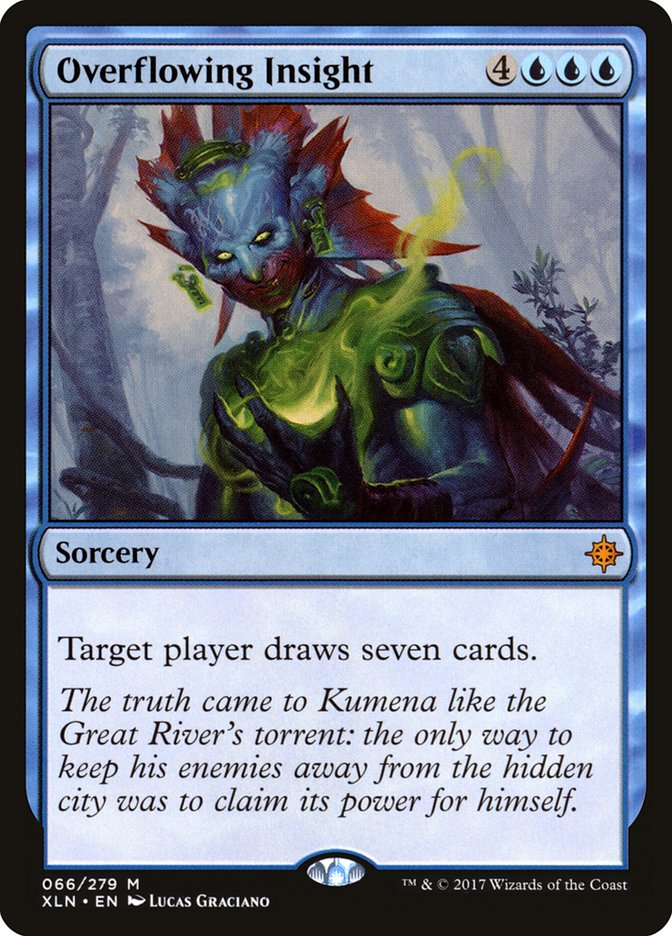 Overflowing Insight [Ixalan] | Chromatic Games