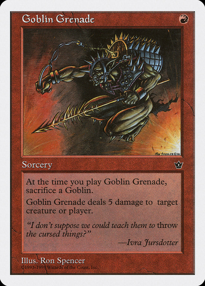 Goblin Grenade [Anthologies] | Chromatic Games