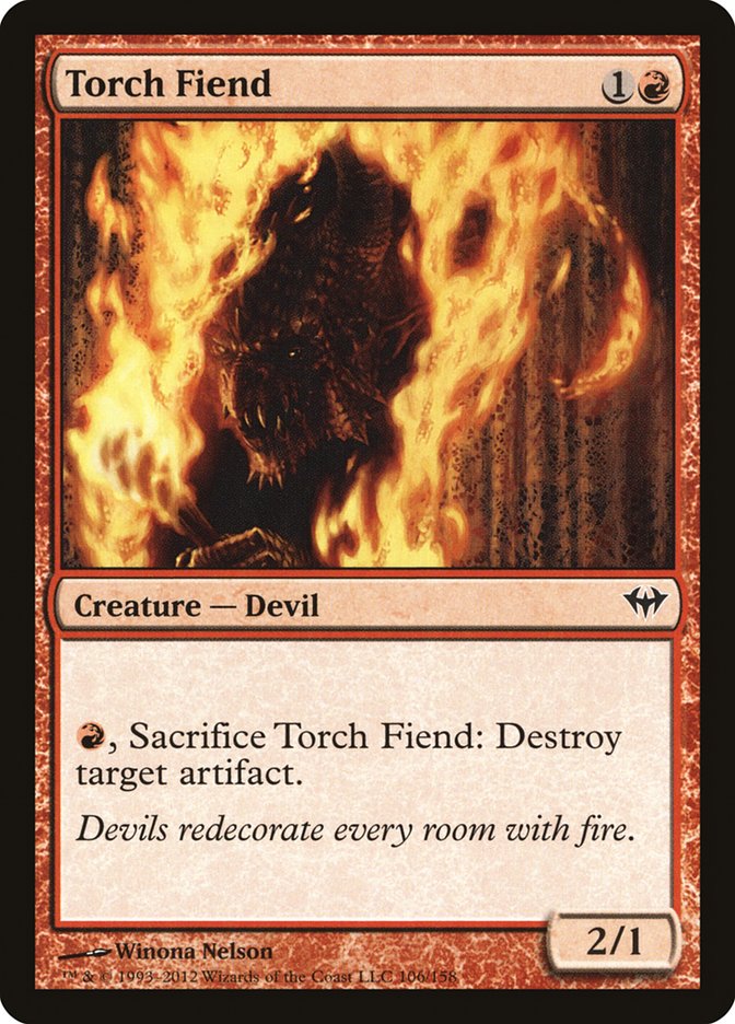 Torch Fiend [Dark Ascension] | Chromatic Games