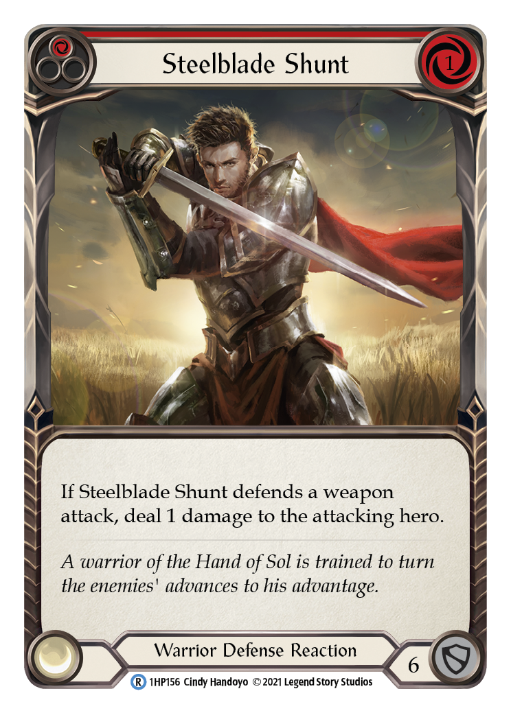 Steelblade Shunt (Red) [1HP156] (History Pack 1) | Chromatic Games