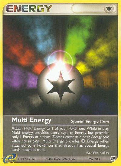 Multi Energy (93/100) [EX: Sandstorm] | Chromatic Games