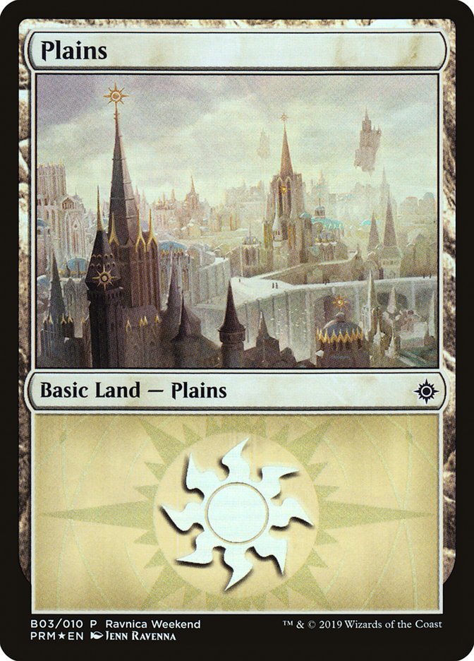 Plains (B03) [Ravnica Allegiance Guild Kit] | Chromatic Games