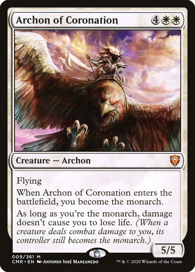 Archon of Coronation [Commander Legends] | Chromatic Games