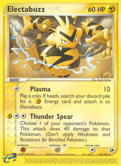 Electabuzz (35/100) [EX: Sandstorm] | Chromatic Games