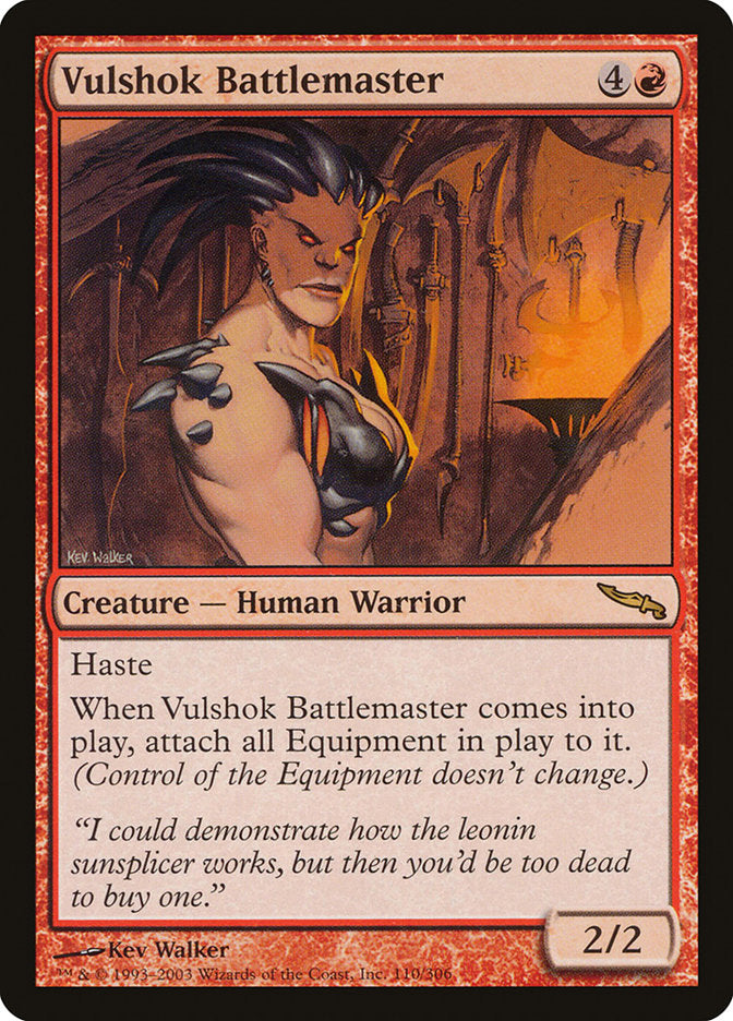 Vulshok Battlemaster [Mirrodin] | Chromatic Games