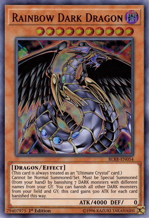 Rainbow Dark Dragon [BLRR-EN054] Ultra Rare | Chromatic Games