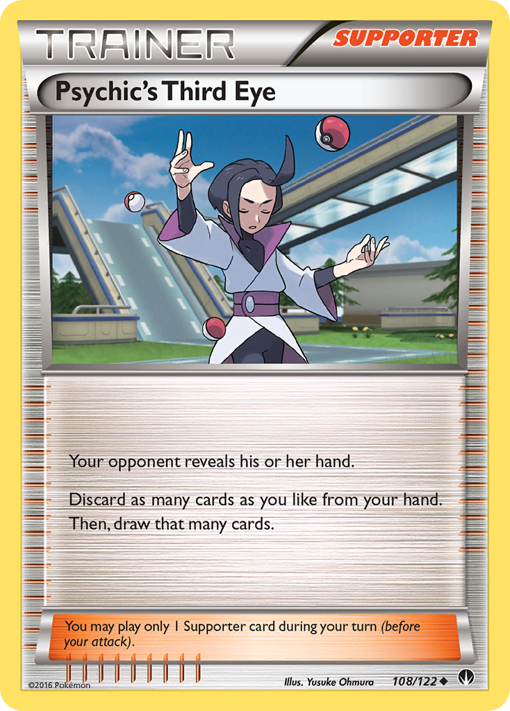 Psychic's Third Eye (108/122) [XY: BREAKpoint] | Chromatic Games