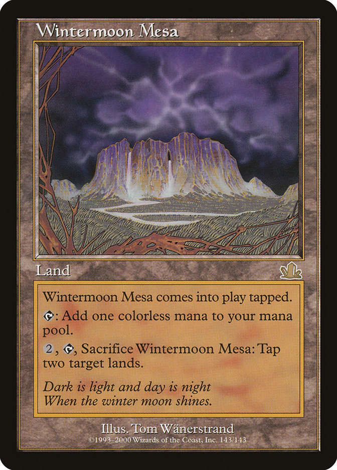 Wintermoon Mesa [Prophecy] | Chromatic Games