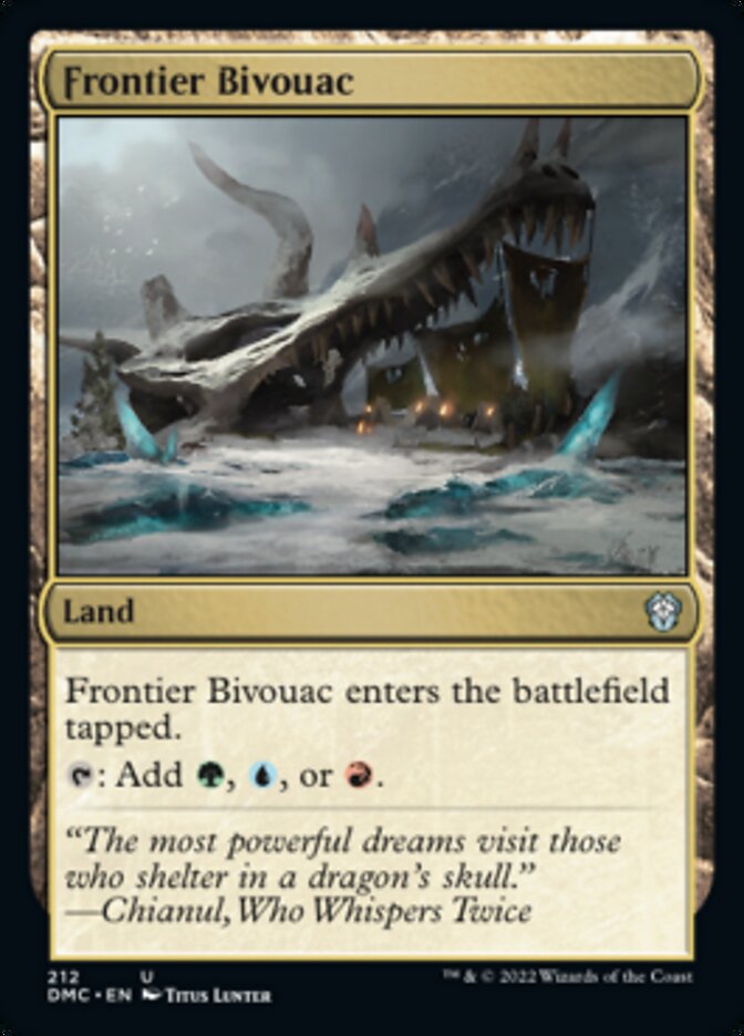 Frontier Bivouac [Dominaria United Commander] | Chromatic Games