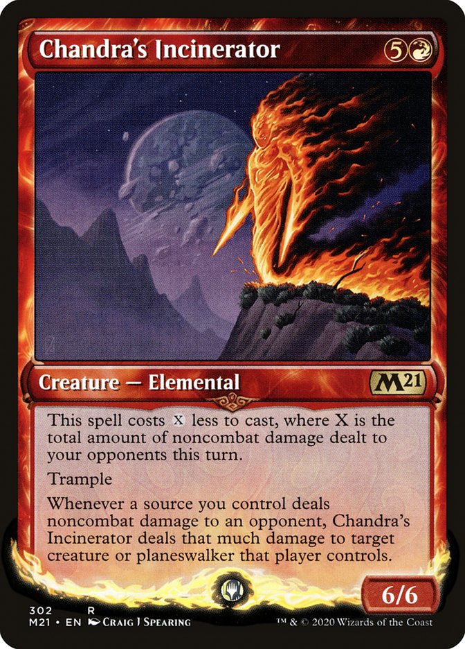 Chandra's Incinerator (Showcase) [Core Set 2021] | Chromatic Games