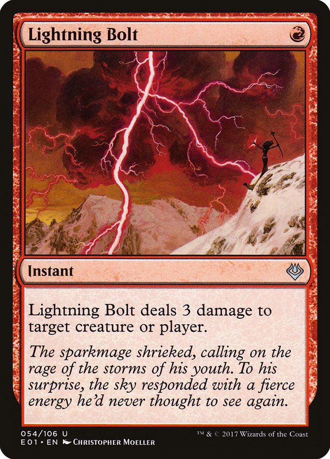 Lightning Bolt [Archenemy: Nicol Bolas] | Chromatic Games