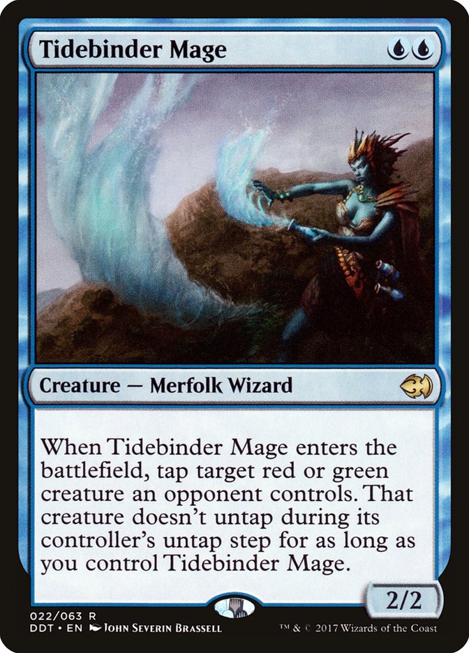 Tidebinder Mage [Duel Decks: Merfolk vs. Goblins] | Chromatic Games