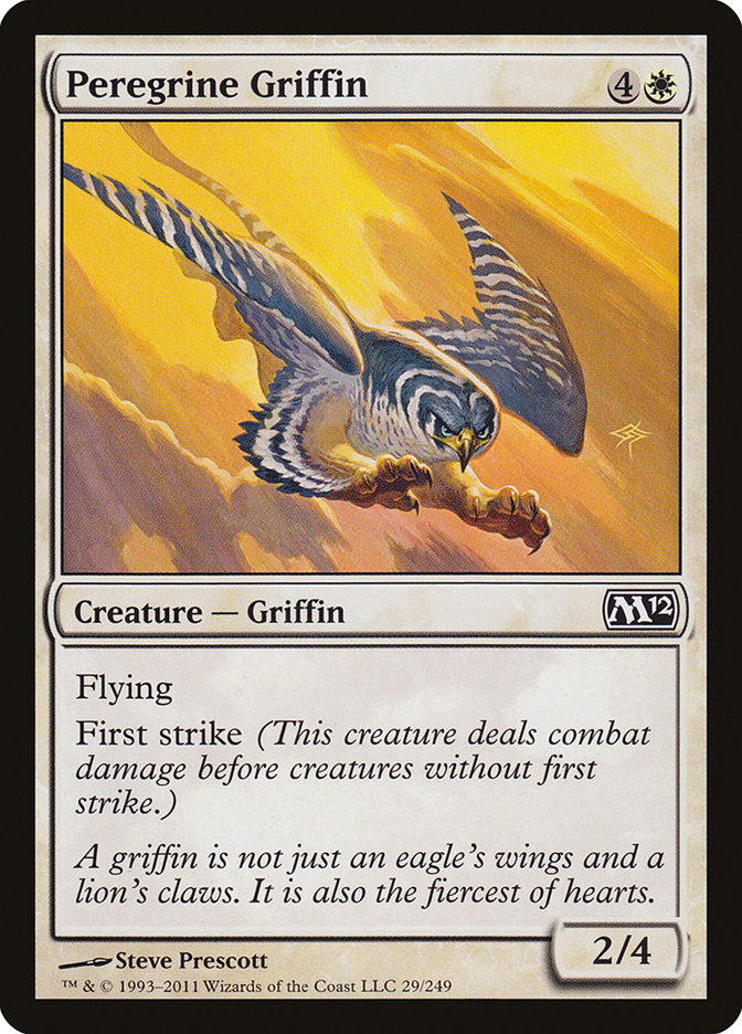 Peregrine Griffin [Magic 2012] | Chromatic Games