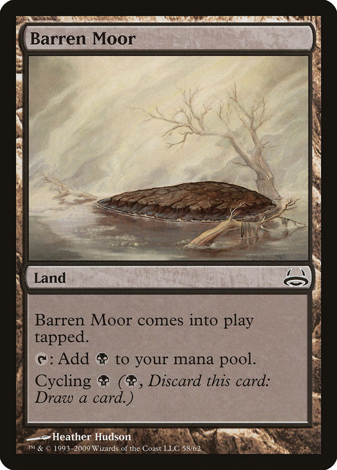 Barren Moor [Duel Decks: Divine vs. Demonic] | Chromatic Games