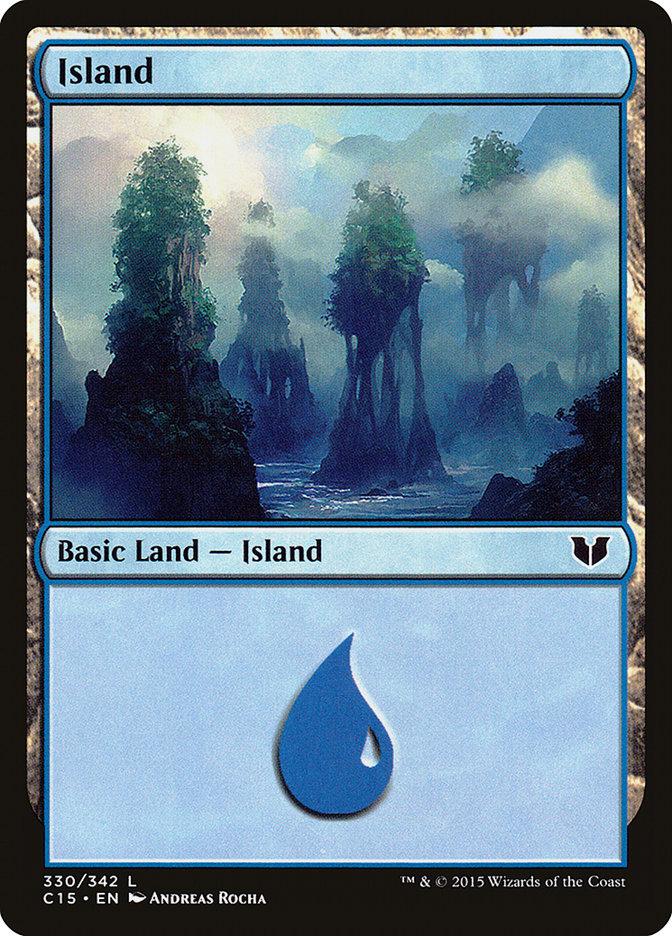 Island (330) [Commander 2015] | Chromatic Games