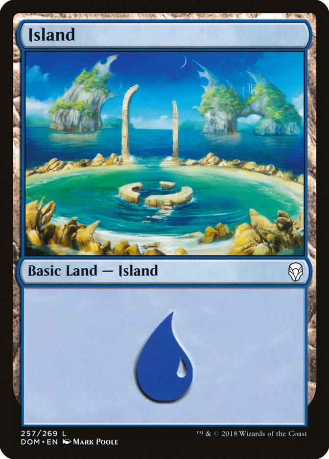 Island (257) [Dominaria] | Chromatic Games