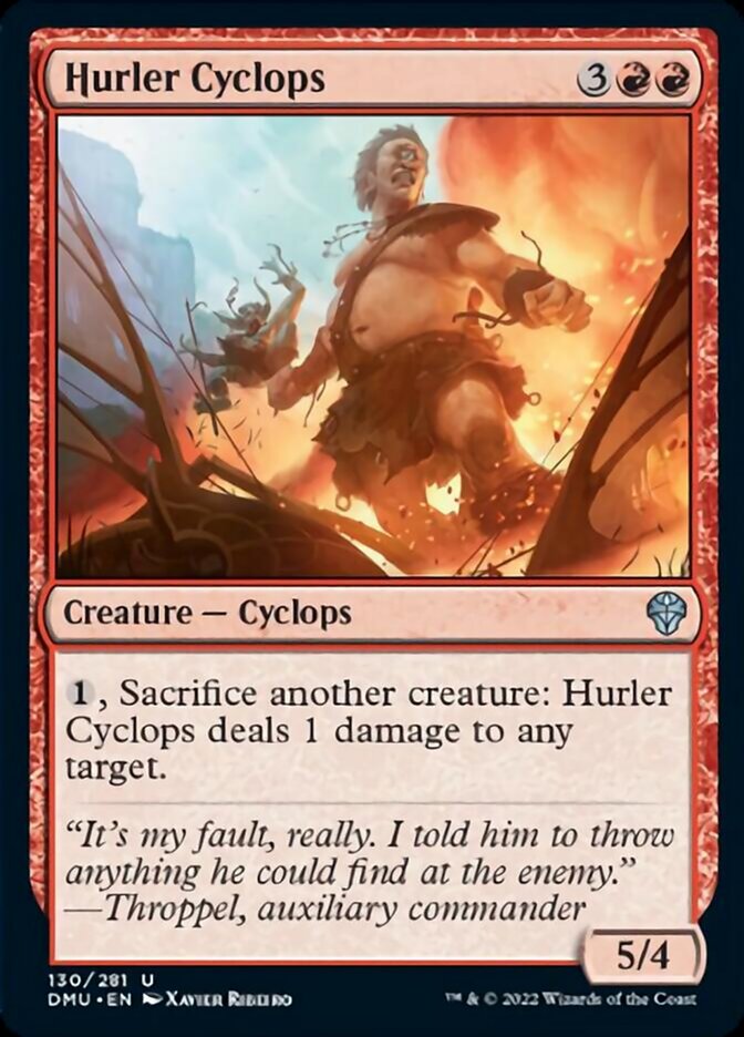 Hurler Cyclops [Dominaria United] | Chromatic Games