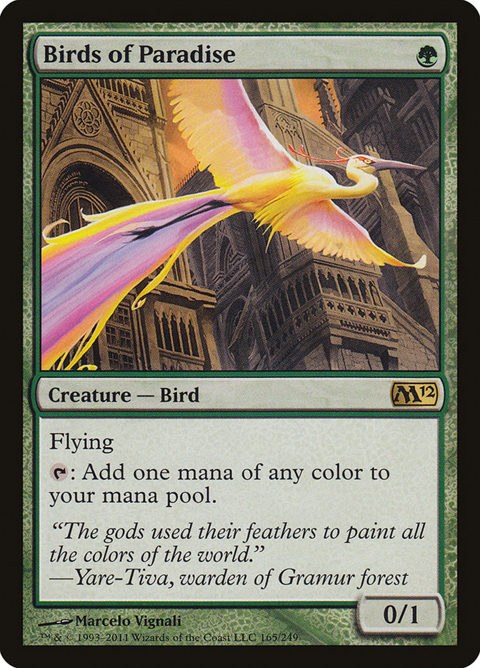 Birds of Paradise [Magic 2012] | Chromatic Games