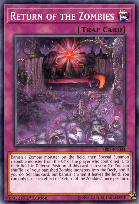 Return of the Zombies [SR07-EN034] Common | Chromatic Games