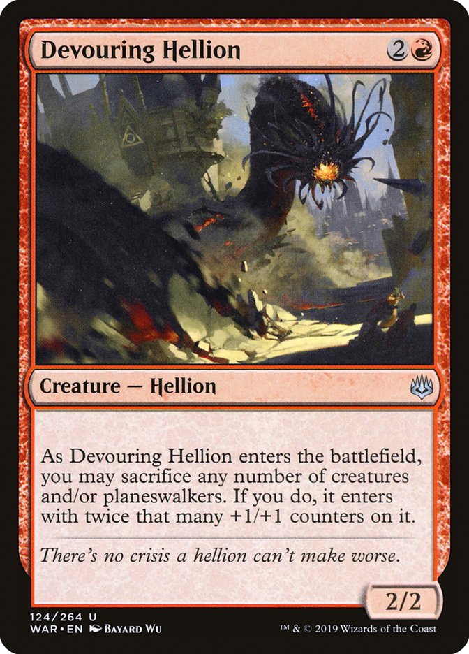 Devouring Hellion [War of the Spark] | Chromatic Games