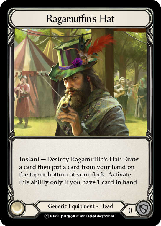 Ragamuffin's Hat [U-ELE233] (Tales of Aria Unlimited)  Unlimited Rainbow Foil | Chromatic Games