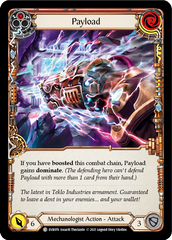 Payload (Red) [EVR076] (Everfest)  1st Edition Rainbow Foil | Chromatic Games