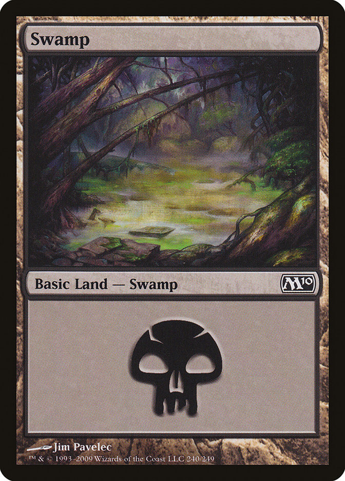 Swamp (240) [Magic 2010] | Chromatic Games