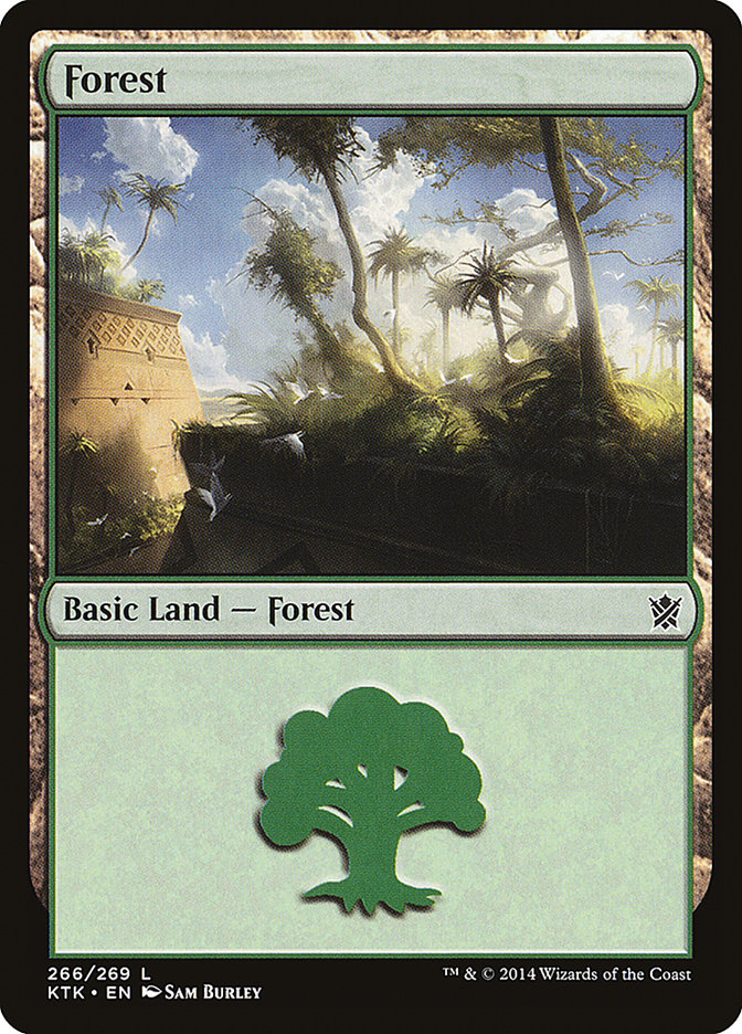 Forest (266) [Khans of Tarkir] | Chromatic Games