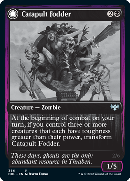 Catapult Fodder // Catapult Captain [Innistrad: Double Feature] | Chromatic Games