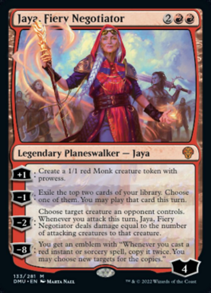 Jaya, Fiery Negotiator [Dominaria United] | Chromatic Games