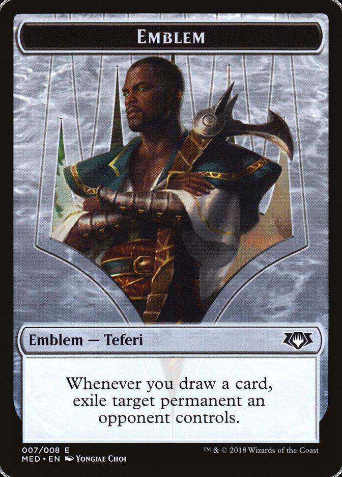 Teferi, Hero of Dominaria Emblem [Mythic Edition Tokens] | Chromatic Games