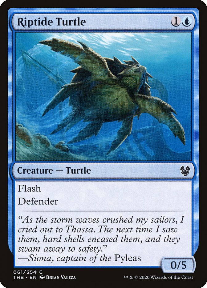 Riptide Turtle [Theros Beyond Death] | Chromatic Games