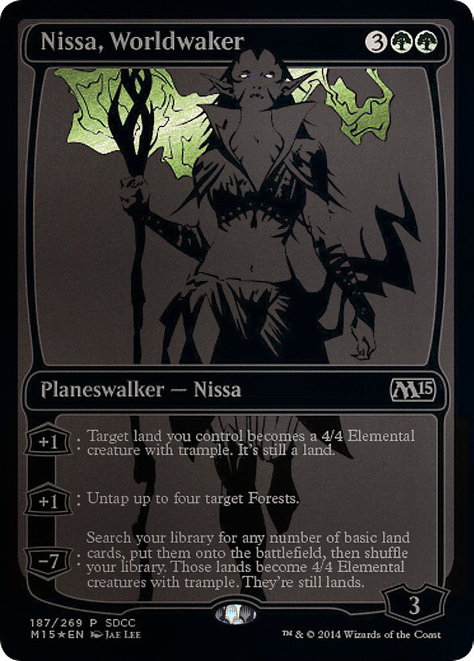 Nissa, Worldwaker [San Diego Comic-Con 2014] | Chromatic Games