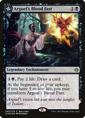 Arguel's Blood Fast // Temple of Aclazotz (Buy-A-Box) [Ixalan Treasure Chest] | Chromatic Games