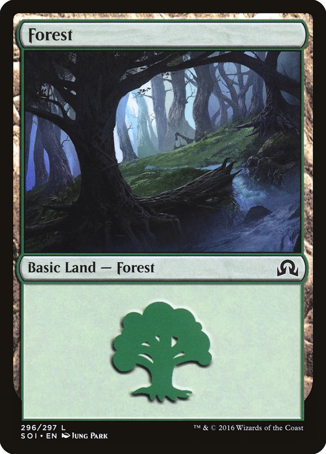 Forest (296) [Shadows over Innistrad] | Chromatic Games