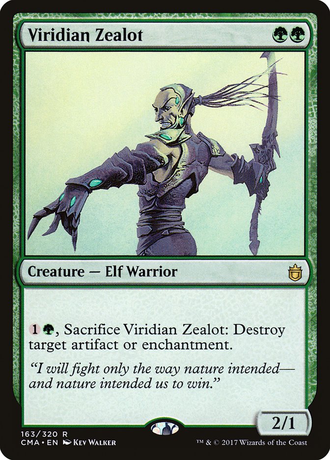 Viridian Zealot [Commander Anthology] | Chromatic Games