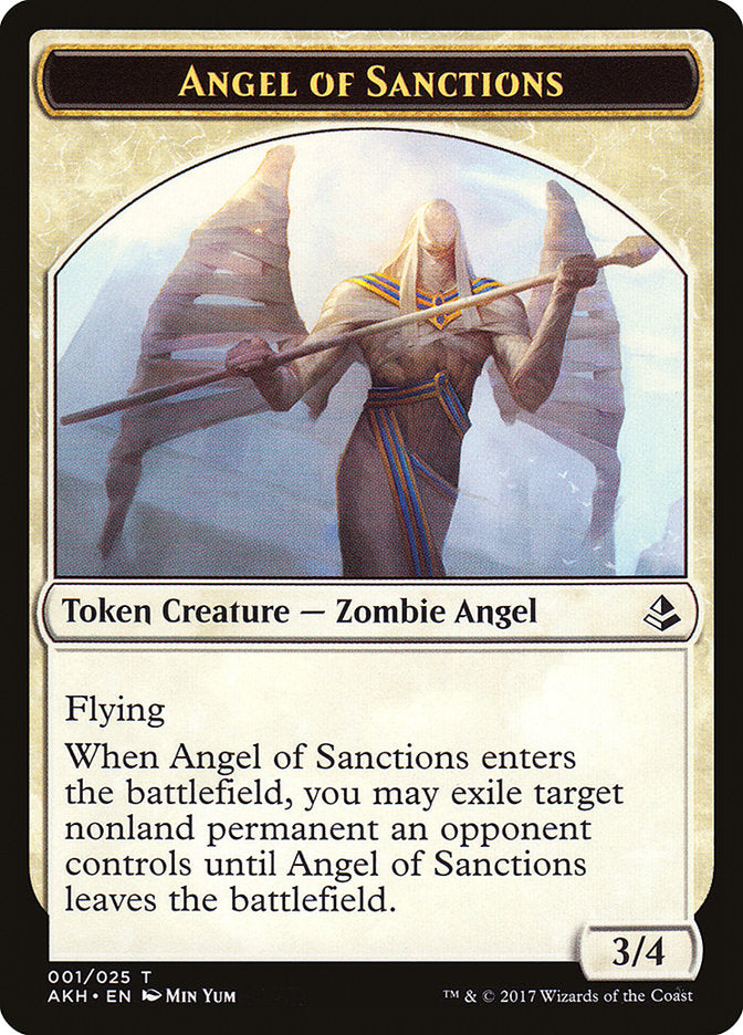 Angel of Sanctions // Drake Double-Sided Token [Amonkhet Tokens] | Chromatic Games