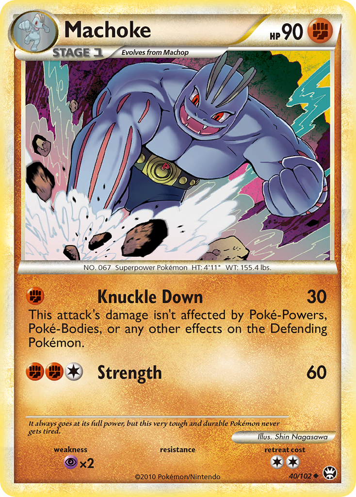 Machoke [HS—Triumphant] | Chromatic Games