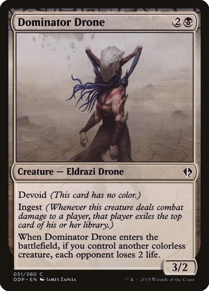 Dominator Drone [Duel Decks: Zendikar vs. Eldrazi] | Chromatic Games